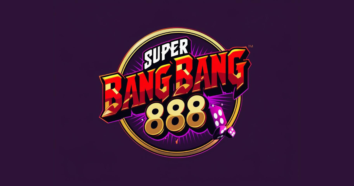 Welcome banner showing SuperBangBang as the official GCash game platform in the Philippines